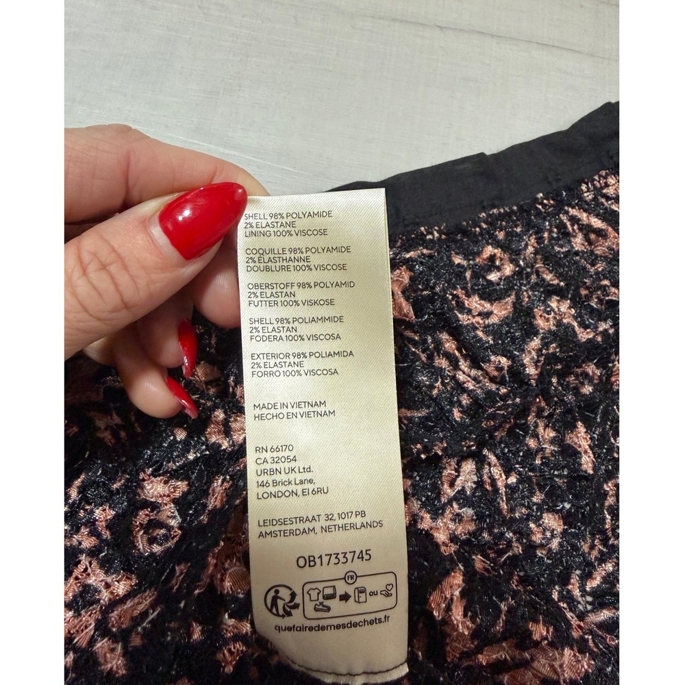 Free People‎ Oh Baby Floral Print Corset Lace Top Size XS - Picture 14 of 14